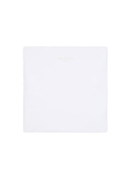 Coperta, neonato, logata. BALMAIN | BX0510 Z3278100BG